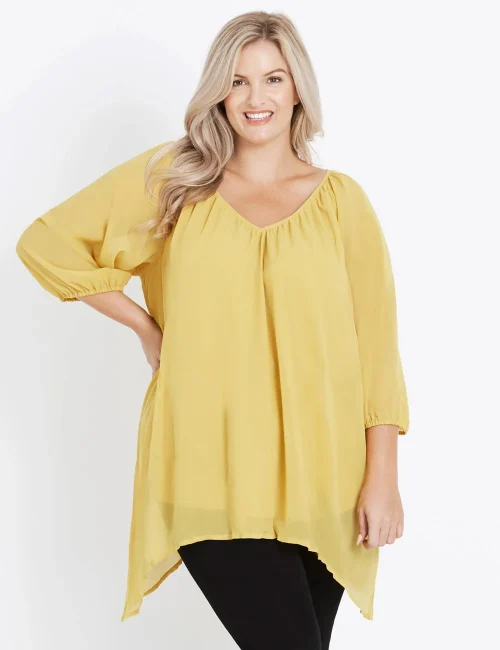 Yellow Crushed Top