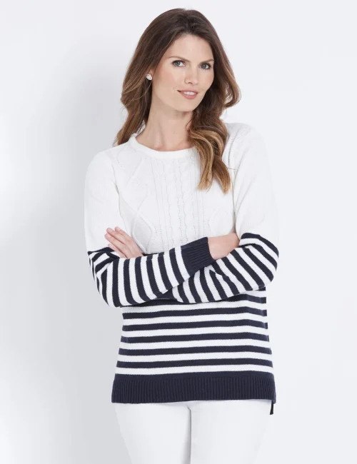 White&Black Jumpers for Women