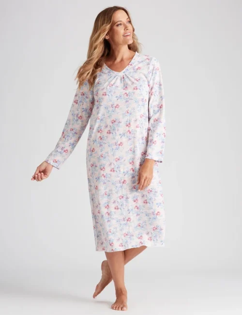 Pink Sprigs Classic Nightie
