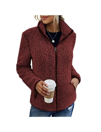 Women's Winter Fleece Jacket Coat