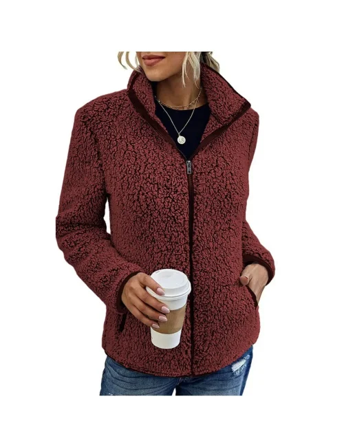 Women's Winter Fleece Jacket Coat